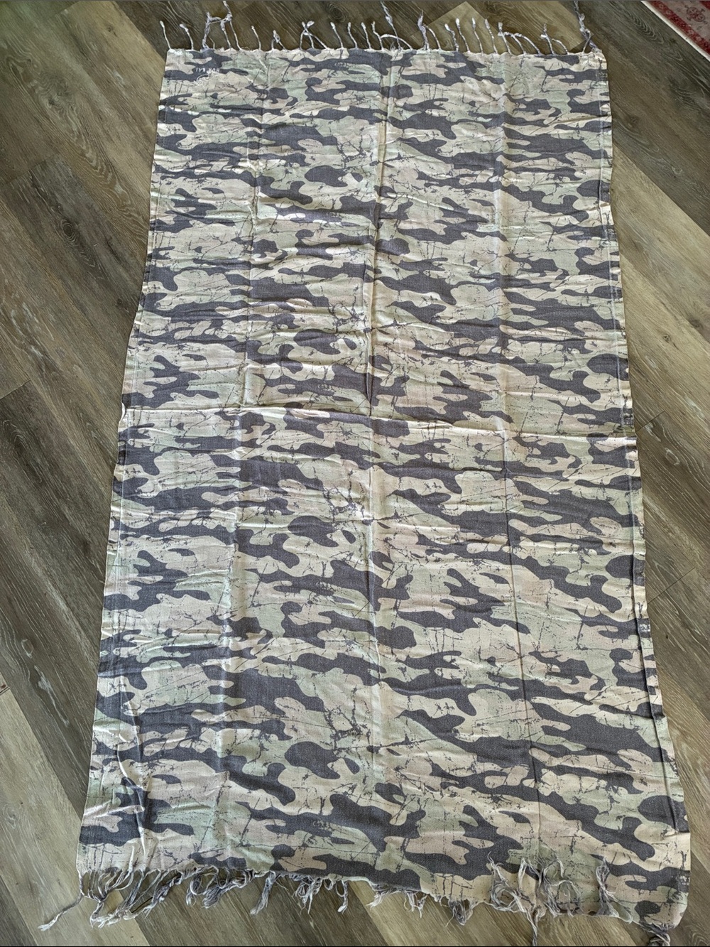 Camo lightweight Turkish Beach Towel